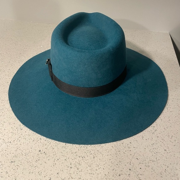 NWT Charlie 1 teal cowboy hat - Picture 5 of 7